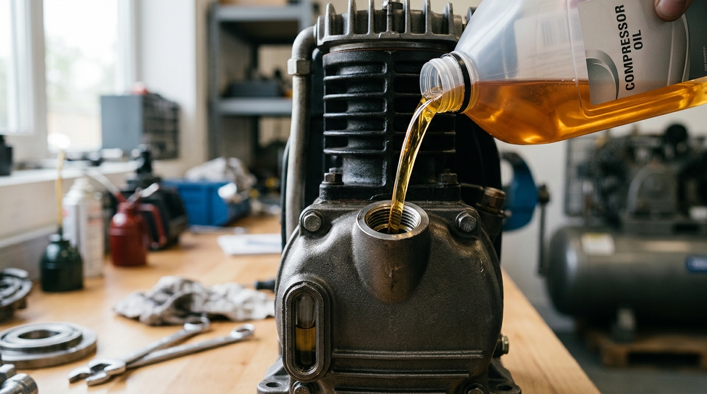Air Compressor Oil: Which Type to Use and How to Change It