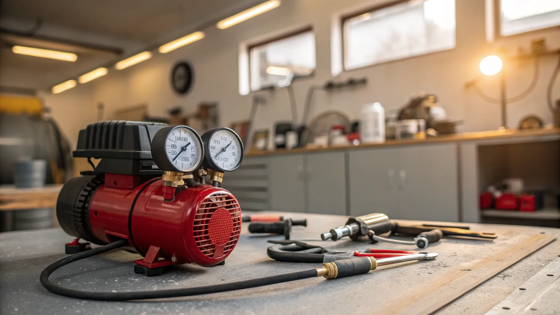 Reading a 5 HP Air Compressor's Specs: HP, CFM and Tank Size