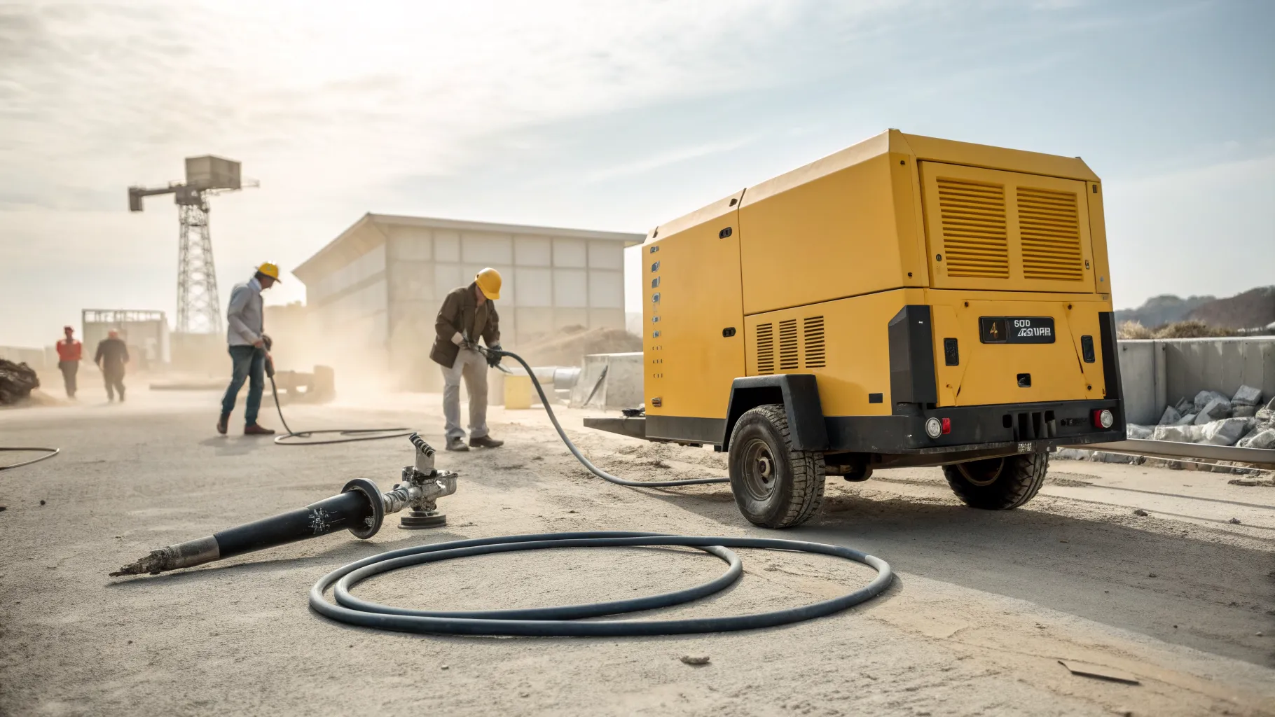 Best Diesel Air Compressors for Construction and Remote Sites
