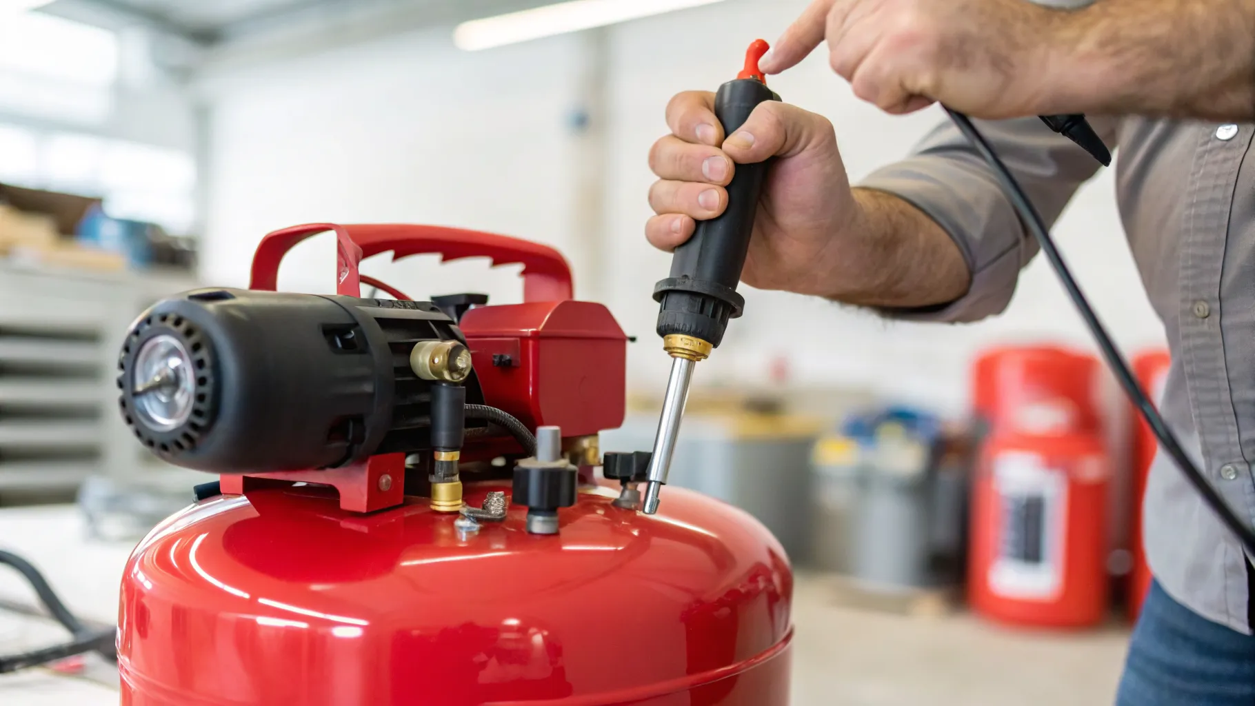 How to Adjust an Air Compressor Pressure Switch